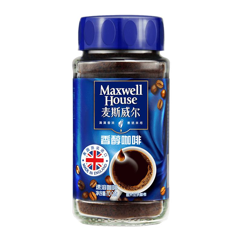 Maxwell House 麦斯威尔 香醇速溶咖啡 100g *5件 +凑单品