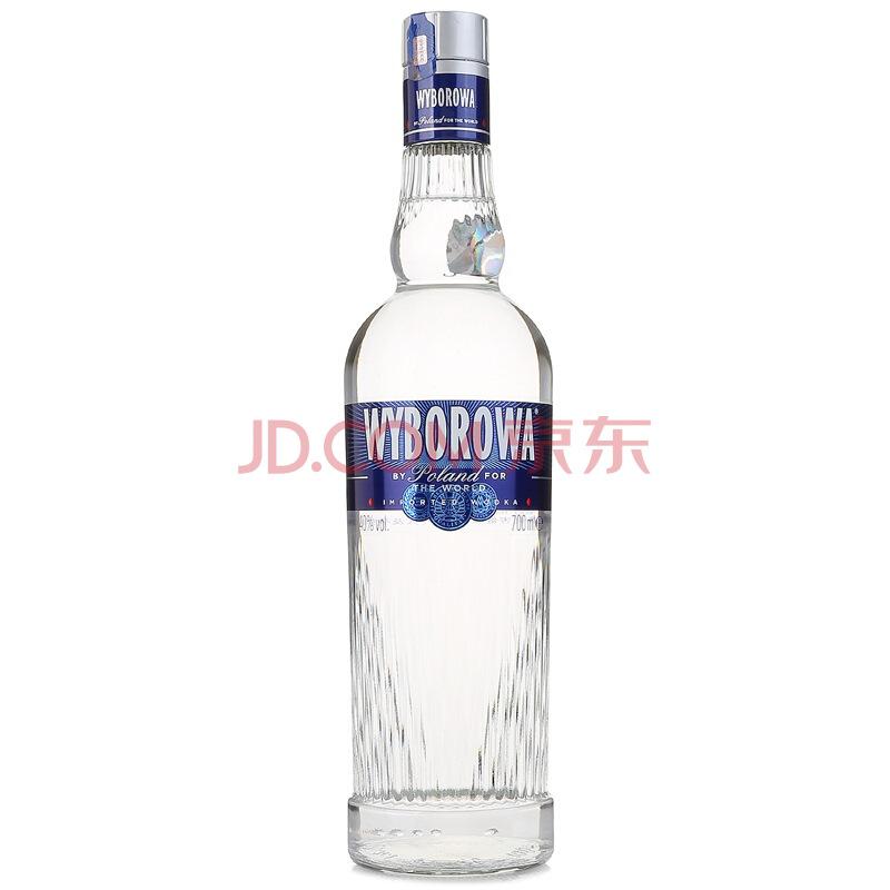 维波罗瓦（WYBOROWA)洋酒波兰原味伏特加酒700ml129元（合64.5元/件）