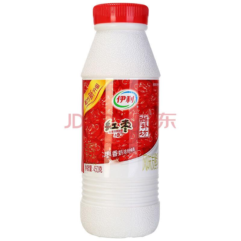 伊利 风味发酵乳 红枣口味酸奶450g （2件起售）