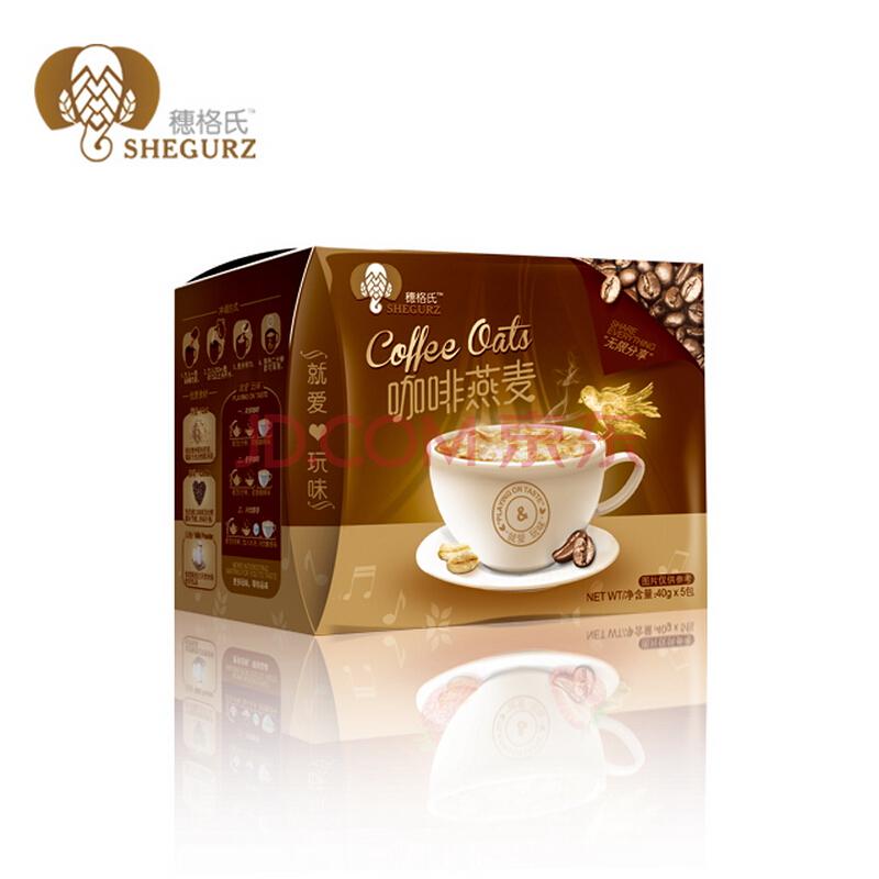 SHEGURZ 穗格氏 咖啡牛奶燕麦片 200g16.8元（可双重优惠至7.57元/件）