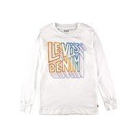 Levi's kids 李维斯白色带英文 大男童运动套头衫 7-10岁 *3件