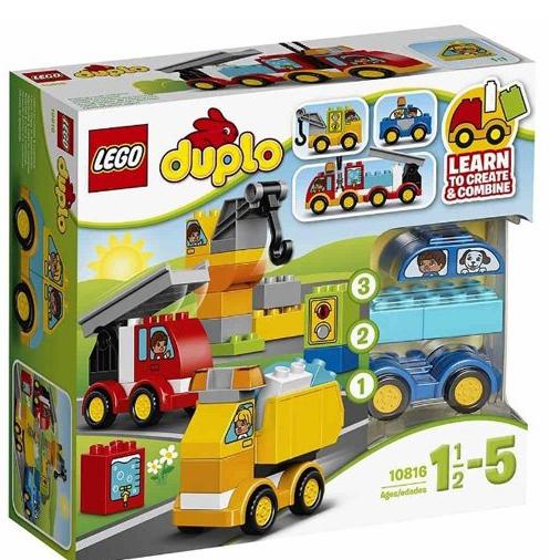 LEGO 乐高 DUPLO 得宝系列 10816 我的一组汽车与卡车套装 *3件