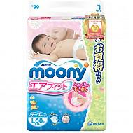 moony 婴儿纸尿裤（尿不湿） L68片