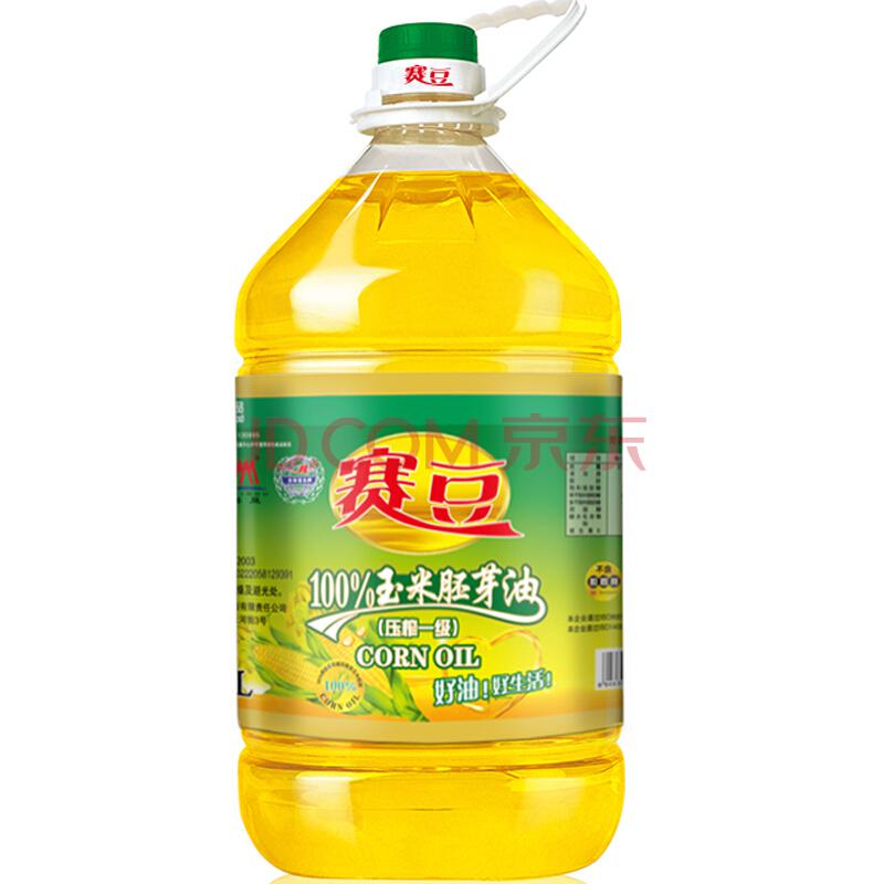 赛豆 玉米胚芽油 4L 物理压榨 非转基因 玉米油 食用油35.9元