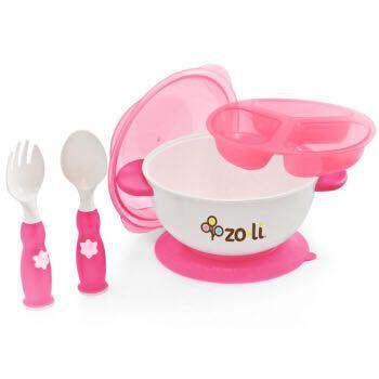 Zoli 可固定喂养儿童餐具组合