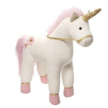 GUND Lilyrose 粉色鬃毛独角兽 毛绒玩具（15英寸、38cm）