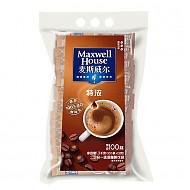 Maxwell House 麦斯威尔 特浓速溶咖啡 100条袋装 （1.3KG/袋）