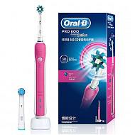 Oral-B 欧乐-B D16.523U 600 3D智能电动牙刷 单只装 *2件