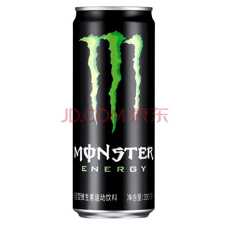 Monster 鬼爪 能量型维生素饮料 330ml*24罐