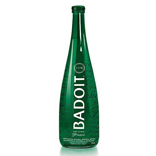 Badoit 波多 充气天然矿泉水 750ml*12瓶（绿玻璃瓶）