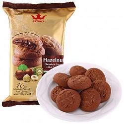 【京东超市】马来西亚进口 TATAWA 软陷曲奇饼干 榛果巧克力味 120g