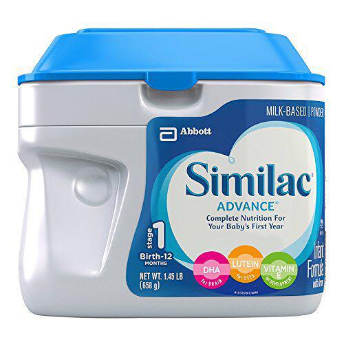 美国雅培 Similac 成长发育1段婴幼儿奶粉 23.2盎司(658g) *2件