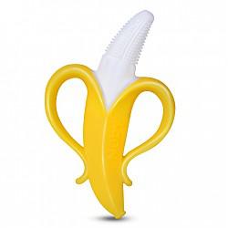 【京东超市】努比（Nuby） 香蕉比比硅胶牙龈按摩器 婴儿牙胶磨牙棒 782 美国品牌