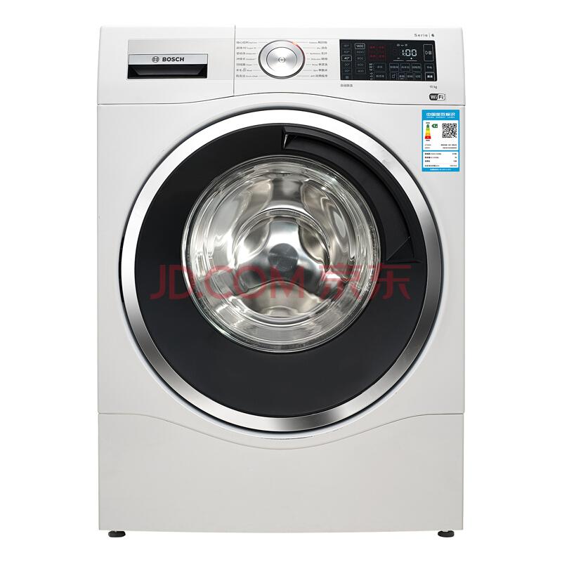 博世（BOSCH） XQG100-WAU28560HW 10公斤 智能变频 滚筒洗衣机 全触摸屏 静音 除菌 特渍洗 随心控时 家居互联（白色）