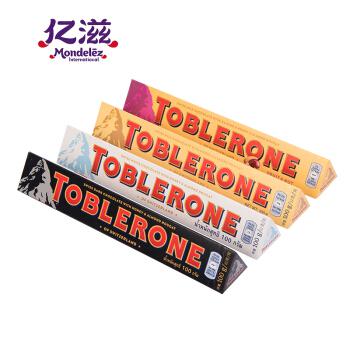 Toblerone 瑞士三角巧克力 4种口味 100g*4支 *3件 +凑单品