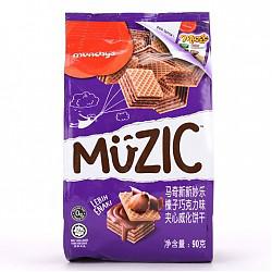 Munchy's 马奇新新 妙乐 榛子巧克力味夹心威化饼干 90g*4包