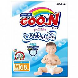GOO.N 大王 维E系列 M码婴儿纸尿裤 68片