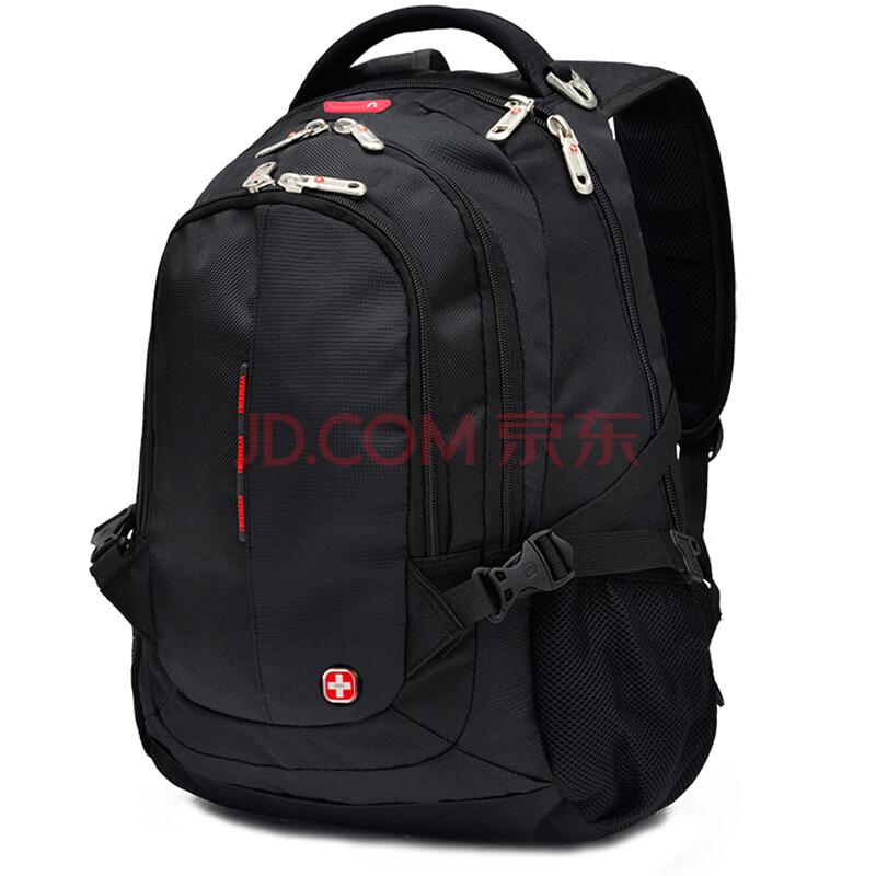 SWISSGEAR背包 双肩电脑包15.6英寸笔记本商务防泼水旅行包男女书包 SA-9601黑色89元