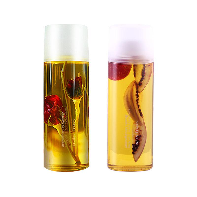 Linden Leaves 天然美白香体护肤油 250ml *2瓶（树番茄草莓香型+玫瑰香型）