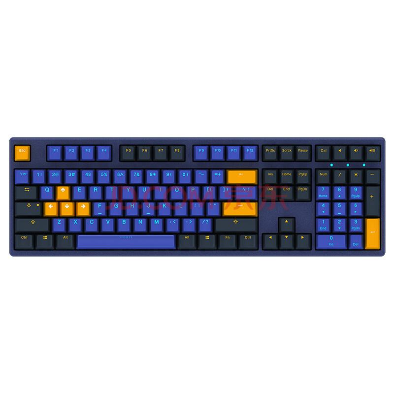 AKKO Ducky 3108 Horizon地平线 青轴 机械键盘 PBT二色439元