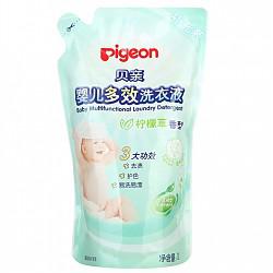 Pigeon 贝亲 婴儿多效洗衣液（柠檬草香）补充装1L MA58