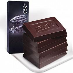 【京东超市】怡浓（ENON）黑巧克力礼盒装 100%口味极苦 120g