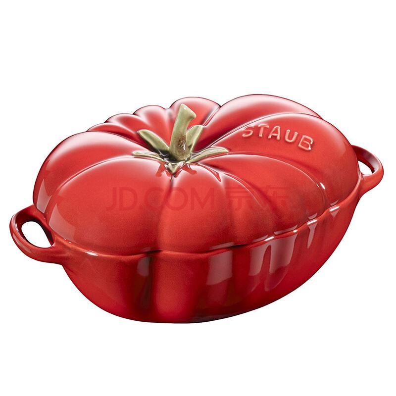 26日0点：Staub 珐琅陶瓷番茄盅 红色148元