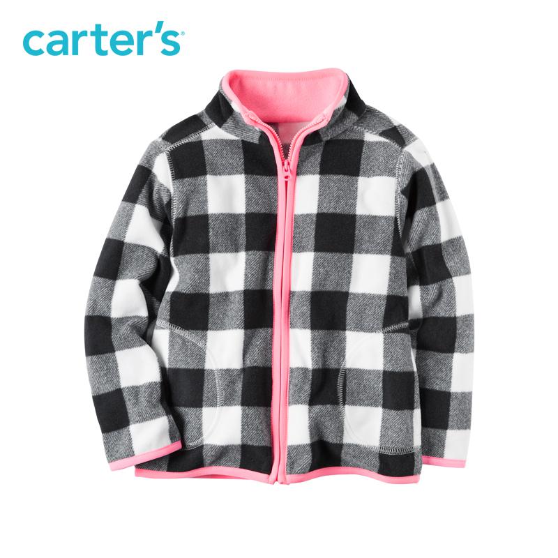 Carter's 女童长袖摇粒绒外套