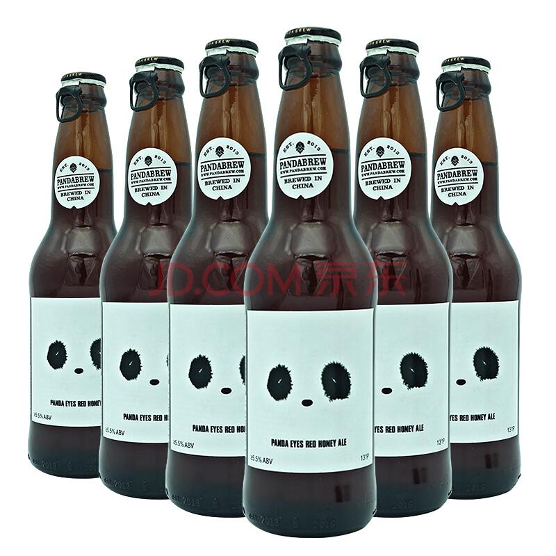 熊猫精酿 蜂蜜艾尔 啤酒 330ml*6瓶59元