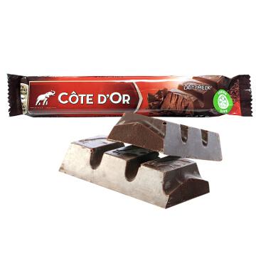 COTE D'OR 克特多 金象 牛奶巧克力条 47g *17件