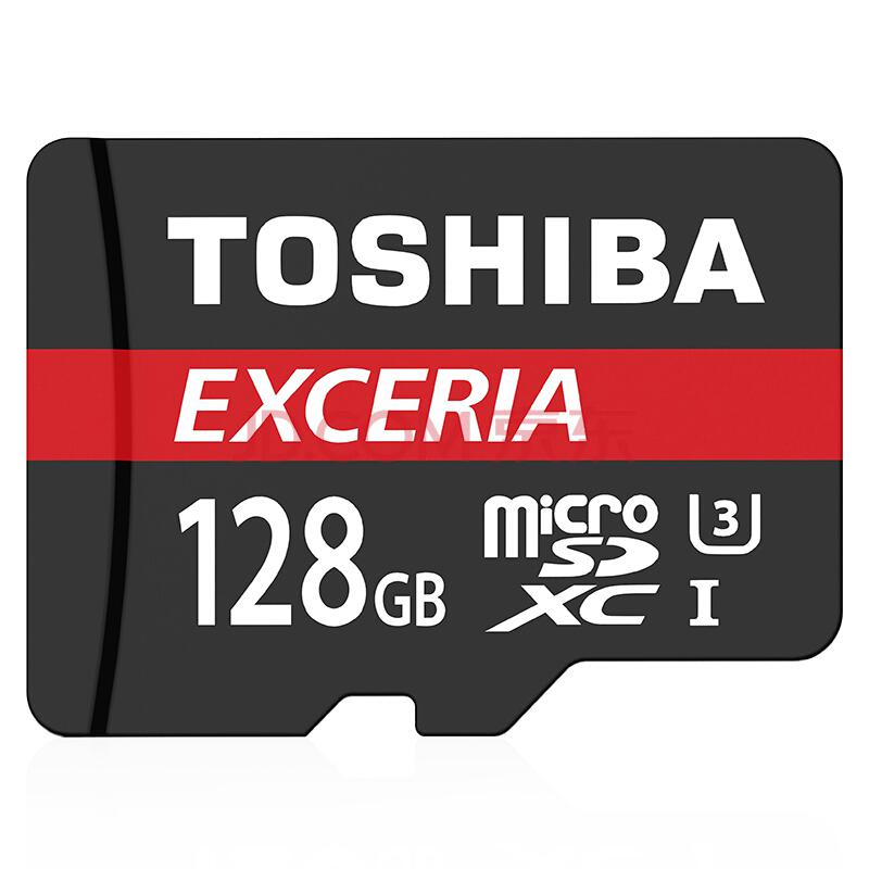 东芝（TOSHIBA） 128GB 90MB/s TF(micro SD)存储卡 UHS-I U3 Class10 高速存储卡