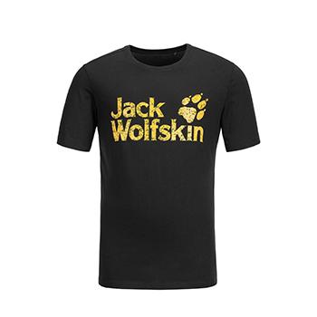 Jack Wolfskin 狼爪男款户外运动圆领短袖T恤