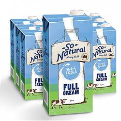 So Natural UHT 全脂牛奶 1L*12