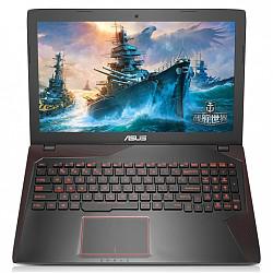 华硕(ASUS) 飞行堡垒尊享版二代FX53VD 15.6英寸游戏笔记本电脑 (i5-7300HQ 4G 1TB GTX1050 2G独显 红黑 FHD)