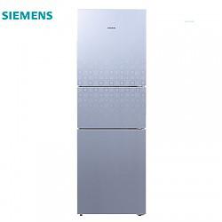 西门子（SIEMENS） KG28US290C 274升 混冷无霜 零度保鲜 玻璃面板 双动态冷却 三门冰箱（欧若拉银）
