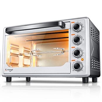 国美在线 长帝 家用多功能电烤箱 32L