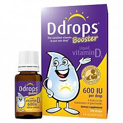 Ddrops 幼儿维生素D3滴剂600IU 2.8ml 加拿大进口 *3件