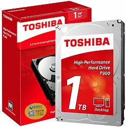 22点开始：东芝(TOSHIBA)P300系列 1TB 7200转64M SATA3 台式机硬盘(HDWD110)