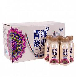 【京东超市】圣湖 酸奶 PE瓶青海酸奶 245g*8瓶/箱 礼盒装