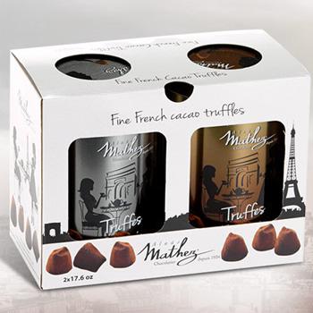 当当网商城 【520❤】Mathez梅特（摩太紫）精致松露巧克力 500g*2罐 法国