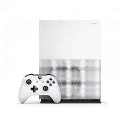 微软（Microsoft） Xbox One S 500GB 白色 游戏机 我的世界游戏片