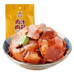 【京东超市】科尔沁 肉脯零食 牛肉干小吃 卤汁牛肉筋香辣味105g