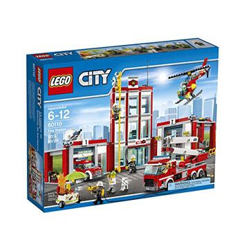 LEGO乐高 City城市系列60110消防总局