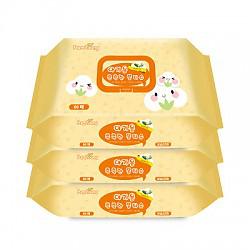 飘漾（Pureyoung）婴幼儿湿巾 80片*3包 滋润带盖型