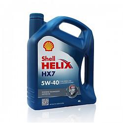 小降好价！Shell壳牌喜力HX7 5W-40半合成机油4升装