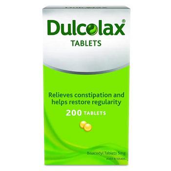 海淘精选：Pharmacy Online Dulcolax乐可舒 通便丸 200粒 促进大肠蠕动