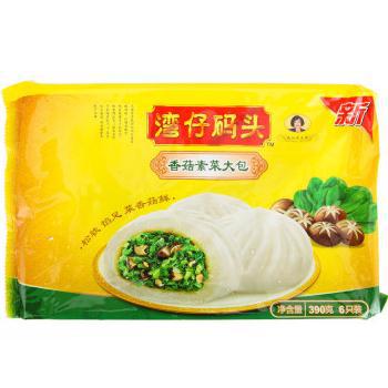 1号店超市 湾仔码头 香菇蔬菜大包390g/包 限上海