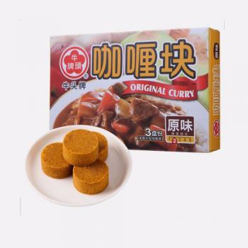 台湾 牛头牌咖喱块 66g*2盒