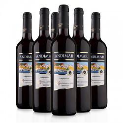 【苏宁易购超市】西班牙原瓶进口 爱之湾干红葡萄酒 750ML*6 整箱