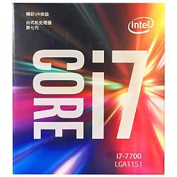 intel 英特尔 酷睿四核I7-7700 盒装CPU处理器